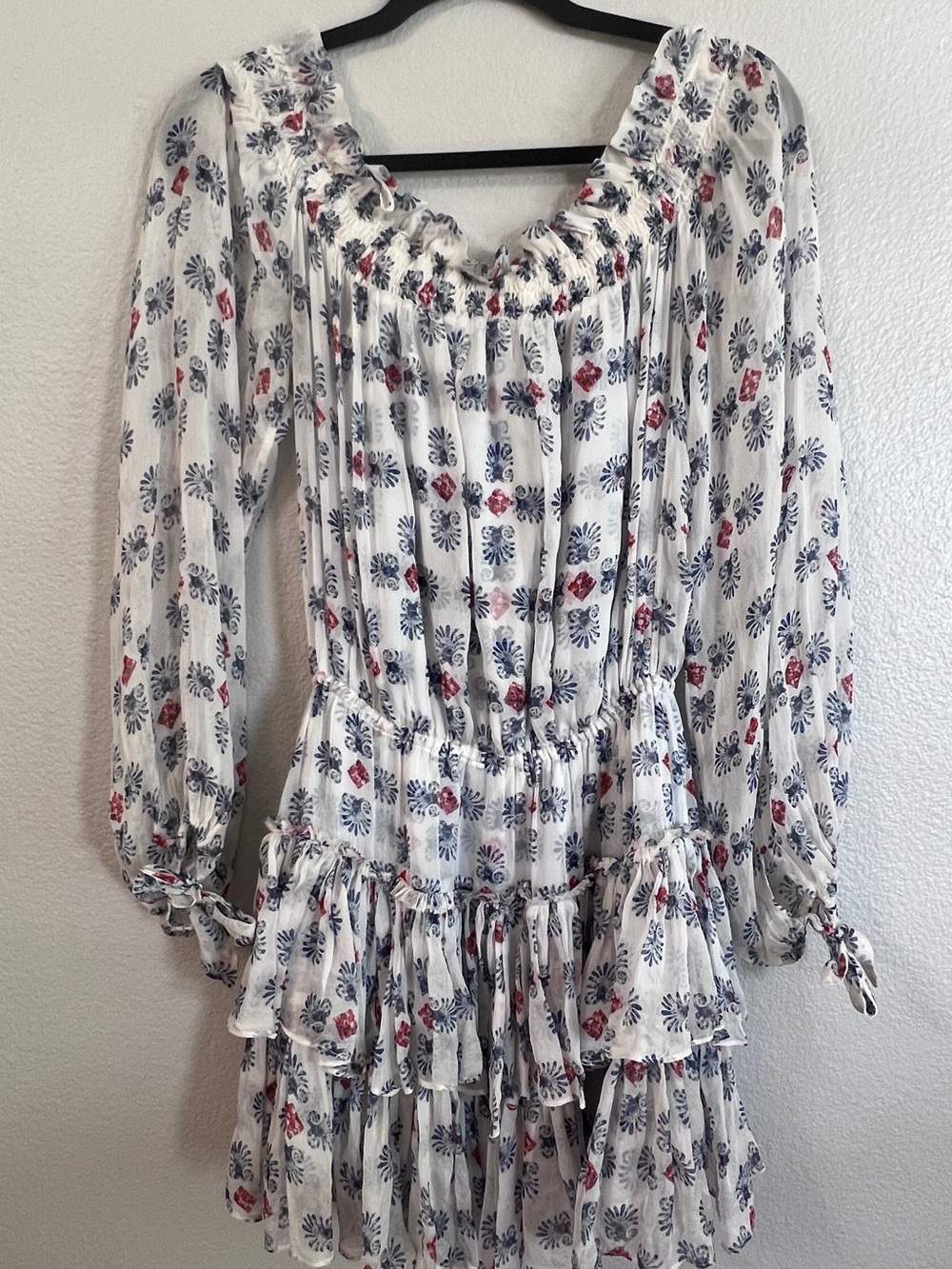 Caroline Constas Lou Off the Shoulder Mini Dress - Picture 10 of 11